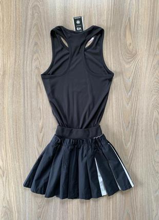 Жіноче спортивне тенісне плаття сукня для тенісу adidas roland garros dress tennis black2 фото