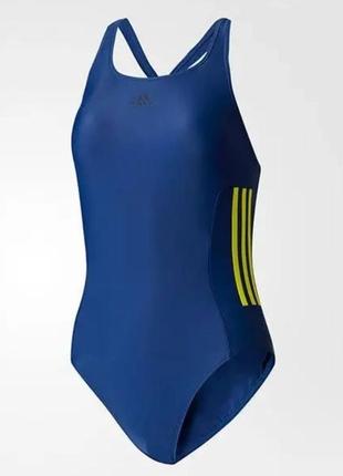 Стильний жіночий суцільний купальник adidas infinitex3 фото