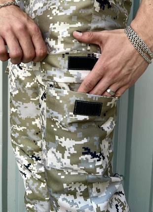 Чоловічі штани 🔝 піксель, камуфляж / військові4 фото