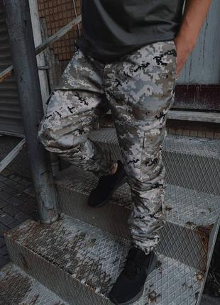 Чоловічі штани 🔝 піксель, камуфляж / військові8 фото