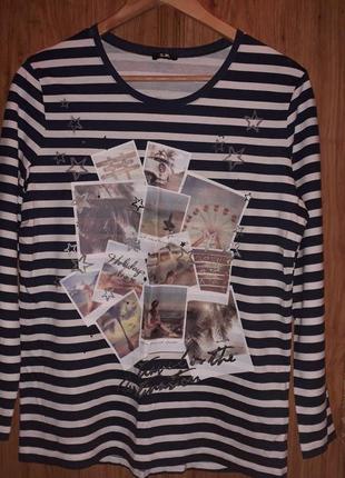 Футболка лонгслив блуза gerry weber германия