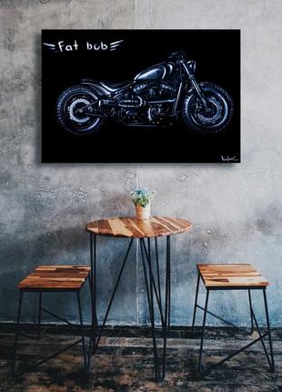 Картина «мотоцикл»4 фото