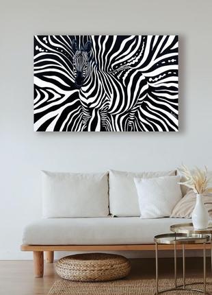 Картина «зебра»2 фото