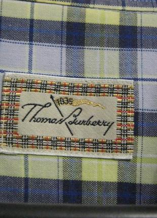 Мужская рубашка thomas burberry2 фото