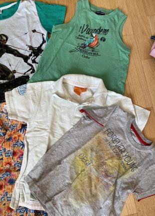 Комплект летних вещей шорты футболки10 фото