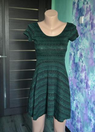 Зеленое платье1 фото