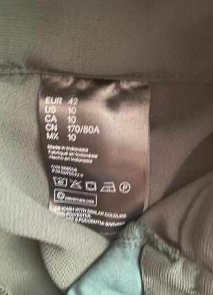 Штани штани paperbag h&m укорочені7 фото