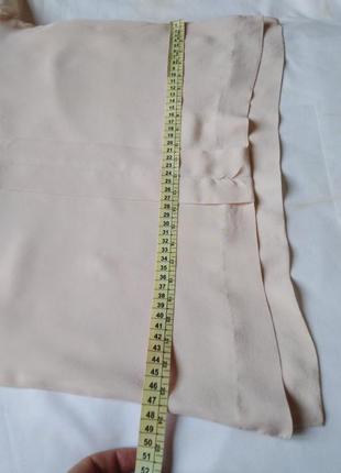 Натуральный шелк, кремовая блузочка6 фото