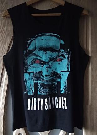 Майка dirty sanchez , брудний ( брудний ) санчез