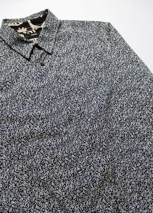 Мужская рубашка diesel - small pattern slim fit shirt7 фото