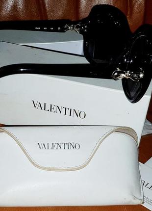 Стильні чорні окуляри valentino оригінал3 фото