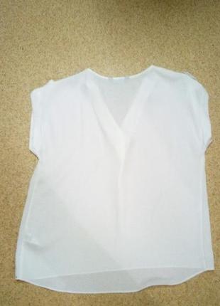 Белая блузка -жатка4 фото