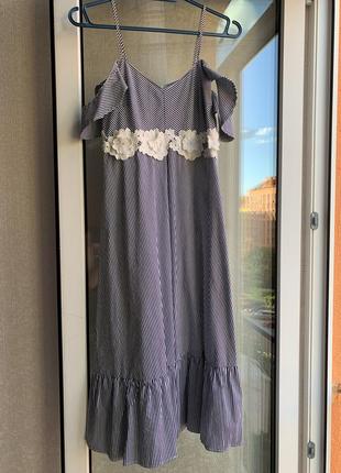 Платье летнее миди