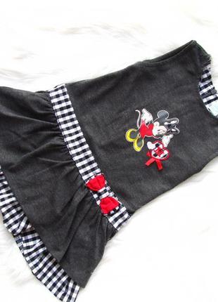 Платье сарафан minnie mouse disney