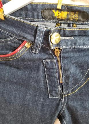 Італійські джинсі yell!! з підтяжками і джемпер гумка2 фото
