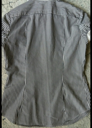 Рубашка -блуза, классическая полоска3 фото
