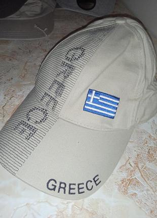 Бейсболка greece с вышывкой