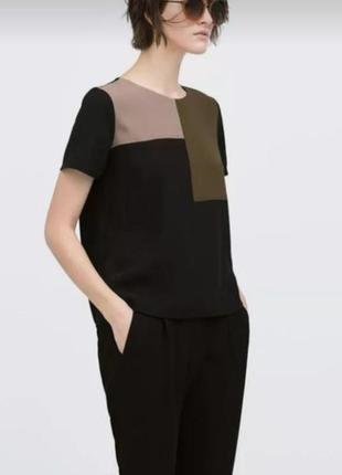 Шикарна футболка zara/блузка/блуза/ кофточка