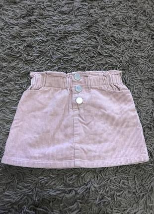 Вільветова спідниця, юбка zara