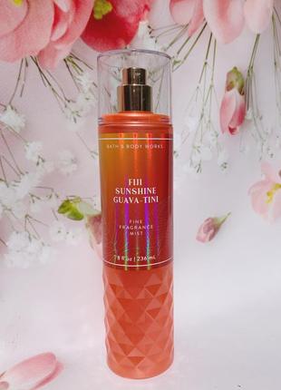 Міст (парфумований спрей) для тіла fiji sunshine guava-tini від bath and body works