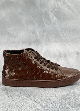 Шкіряні черевики bottega veneta