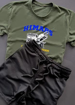 Літній комплект футболка + шорти himars2 фото