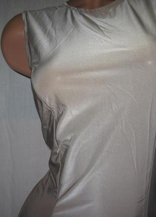 Платье женское повседневное летнее капучино размер 46-486 фото