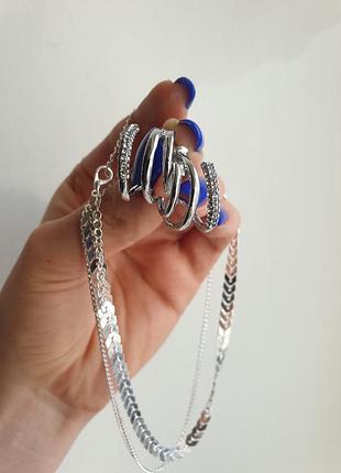 Набор подвеска и серьги, очень красивые, новые