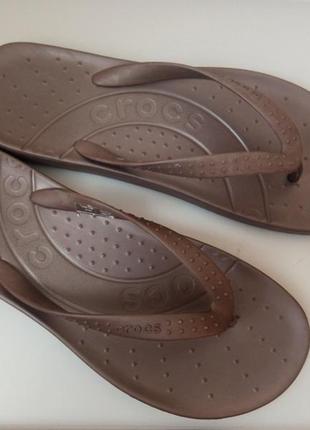 Сланцы шлепки crocs m7/w9