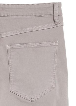 Завужені джинси жіночі сірий-бежевий 36/6 h&m2 фото