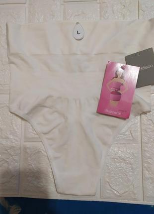 Коректирующее белье трусы -стринги безшовные maddison, размер l.