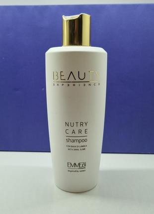 Emmebi italia поживний шампунь beauty experience nutry care shampoo 300 ml