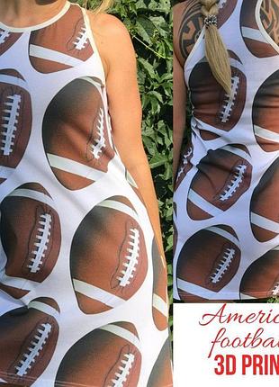 American football 3d-платье