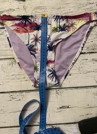 Juicy couture плавки низ купальник трусы пальмы4 фото