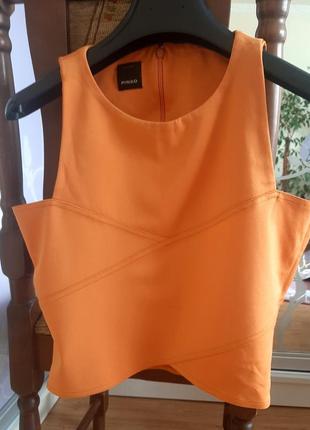 Оранжевий топ pinko