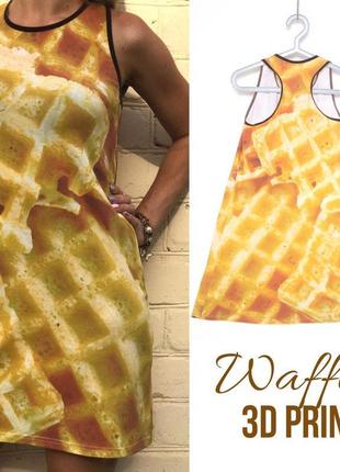 Waffles 3d-платье1 фото