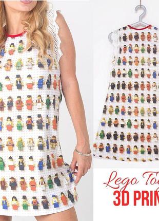 Lego toys жіноча 3d-сукня