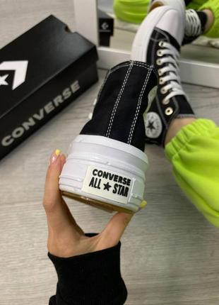 Жіночі кеди converse chuck taylor move high top 😍3 фото