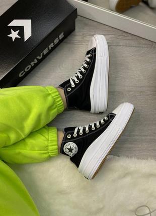 Жіночі кеді converse chuck taylor move high top 😍