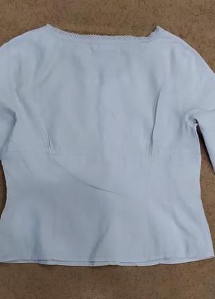 Лен льон блуза блузка рубашка недорого купить7 фото