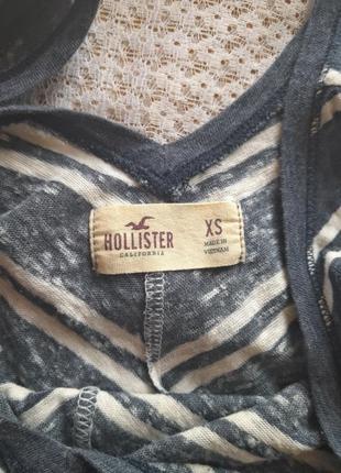 Надлегка комфортна майка в полоску hollister8 фото