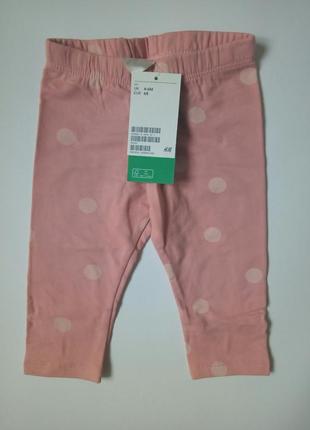 Легінси н&м 4-6міс.