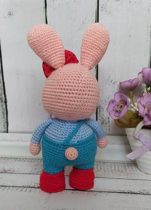 Зайчик в'язаний 4