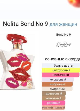 ‼️новинка🎉 nolita тестер 40мл, духи, парфюм, парфуми, пробник4 фото