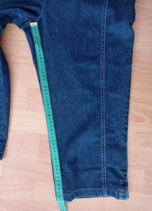 Бриджі джинсові, джинсовые бриджи5 фото