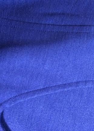 Трикотажна синя міді сукня dunnes5 фото