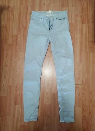 Продам или обмен полосатые штаны джинсы1 фото
