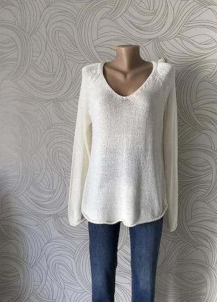 Белоснежный мягчайший джемпер «h&m”
