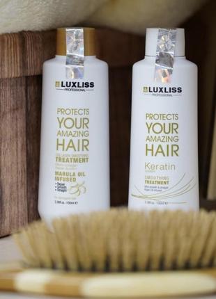 Ботокс для волосся luxliss collagen smoothing treatment 100мл1 фото