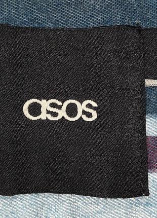 Мужская джинсовая рубашка с коротким рукавом asos3 фото